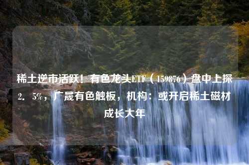 稀土逆市活跃！有色龙头ETF（159876）盘中上探2．5%，广晟有色触板，机构：或开启稀土磁材成长大年