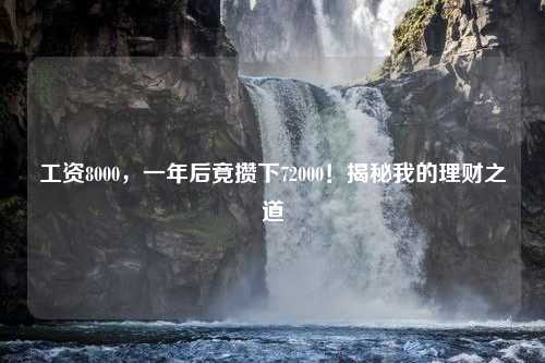 工资8000，一年后竟攒下72000！揭秘我的理财之道