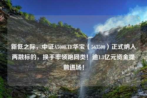 新低之际，中证A500ETF华宝（563500）正式纳入两融标的，换手率领跑同类！逾1.3亿元资金提前进场！